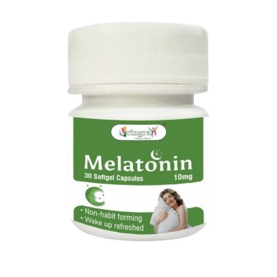 Vringra Melatonin 10mg Softgel Capsules